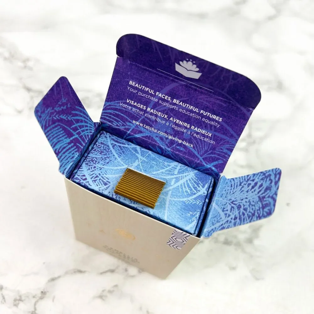 NIB Tatcha Camellia Gold Spun Moisturizing Lip Balm